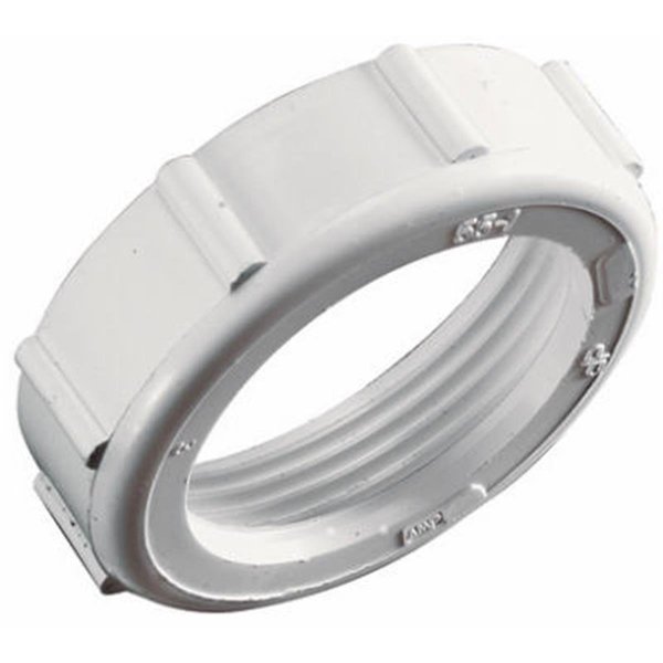 Protectionpro 55WK 1.5 x 1.5 in. Slip Joint Nut With Washer; White PR586505